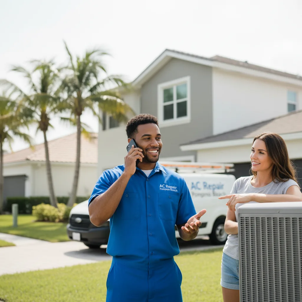 AC Repair Pompano Beach customer support in Westbrook
